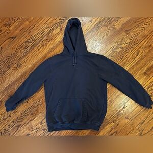 Men’s LARGE TALL navy Gap Hoodie  Pullover hooded sweatshirt